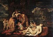 POUSSIN, Nicolas The Nurture of Bacchus oil on canvas